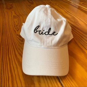 Bride baseball cap